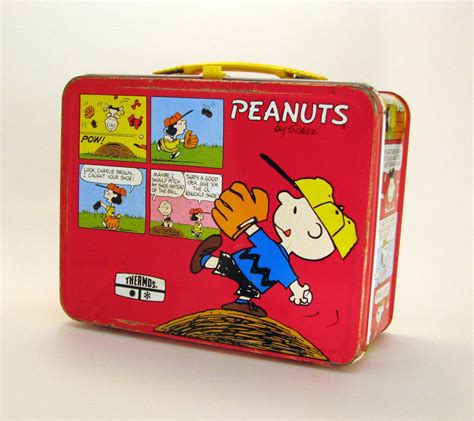 vintage peanuts lunch boxes